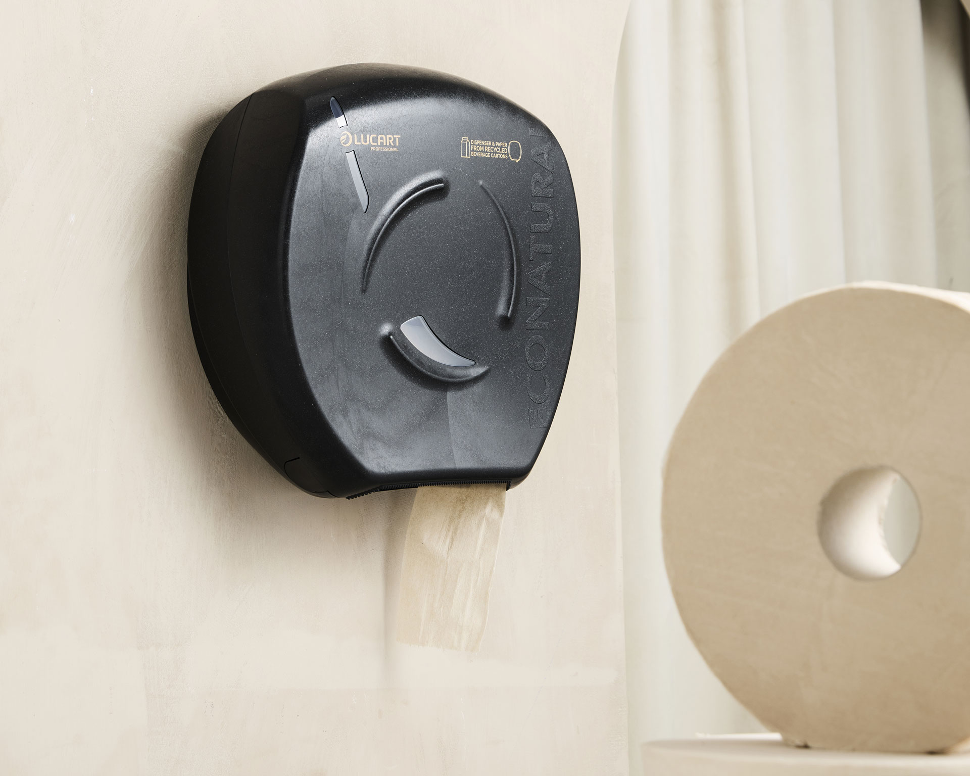 AlPe Lucart toiletpapier dispenser jumborollen