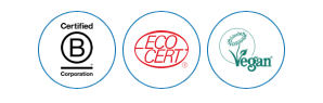 Certificaten Vegan en Ecocert
