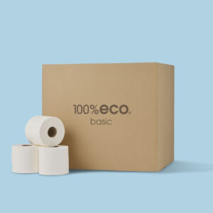 Eco basic toiletpapier wit